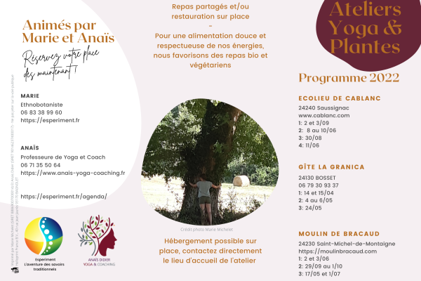 Ateliers Yoga & Plantes